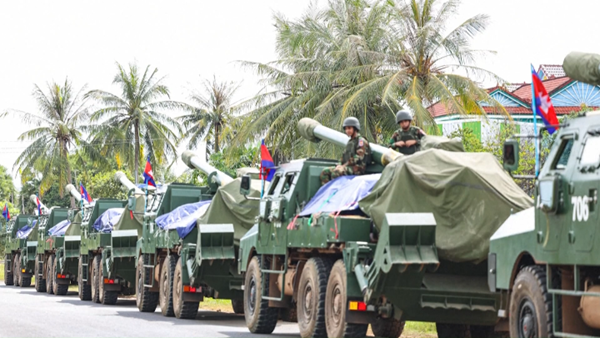 Campuchia và Thái Lan triển khai rút vũ khí hạng nặng
