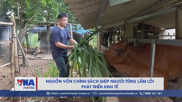 Nguồn vốn chính sách giúp người từng lầm lỗi phát triển kinh tế