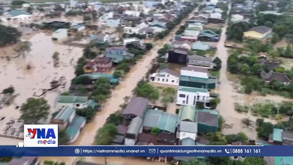 Mưa lũ gây ngập lụt, chia cắt nhiều nơi tại Quảng Trị