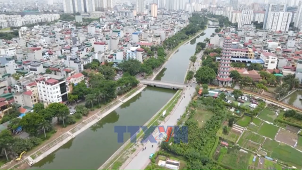 Hà Nội chỉnh trang, tái thiết công viên tuyến hai bên sông Tô Lịch