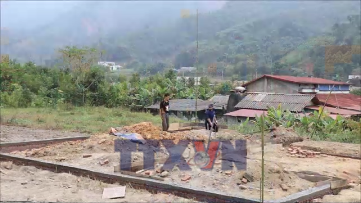 Lào Cai đẩy nhanh tiến độ làm nhà cho người dân vùng lũ