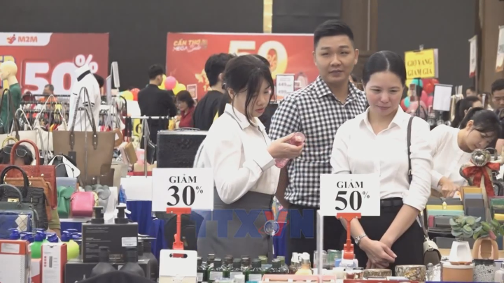 Cần Thơ Mega Sale 2026 thu về khoảng 14 tỷ đồng