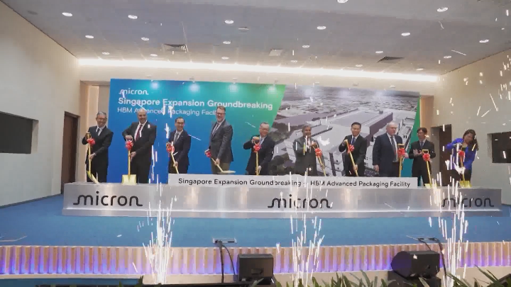 Micron xây dựng nhà máy sản xuất chip tại Singapore