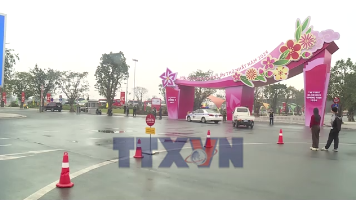 Bảo đảm Hội chợ Mùa Xuân 2026 diễn ra an toàn, giao thông thông suốt