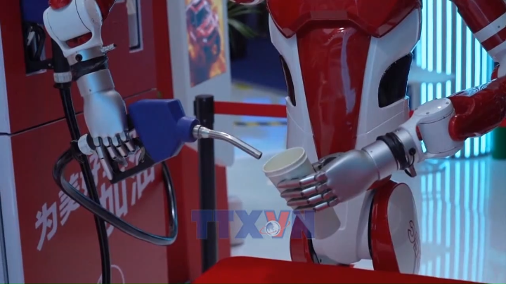 Công nghệ robot nổi bật tại Triển lãm CICPE