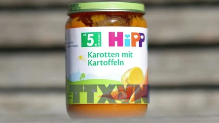 Thu hồi hũ ăn dặm HiPP nghi nhiễm thuốc diệt chuột