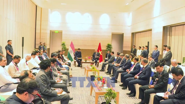 Tổng bí thư, Chủ tịch nước Tô Lâm tiếp Thủ hiến bang Maharashtra