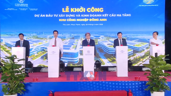 Hà Nội khởi công thêm khu công nghiệp mới