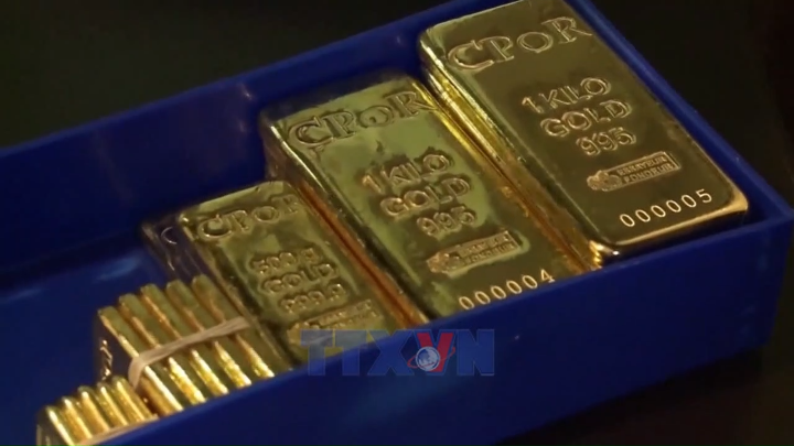 Giá vàng thế giới trên đà phục hồi