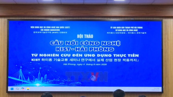 Hải Phòng thúc đẩy hợp tác với Hàn Quốc trong chuyển giao công nghệ, đổi mới sáng tạo