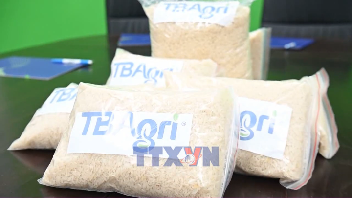 Công ty TBAgri của Việt Nam bàn giao gạo cho đối tác Cuba