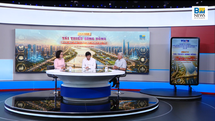 Tái thiết sông Hồng: "Bước đột phá tư duy quy hoạch đô thị" 