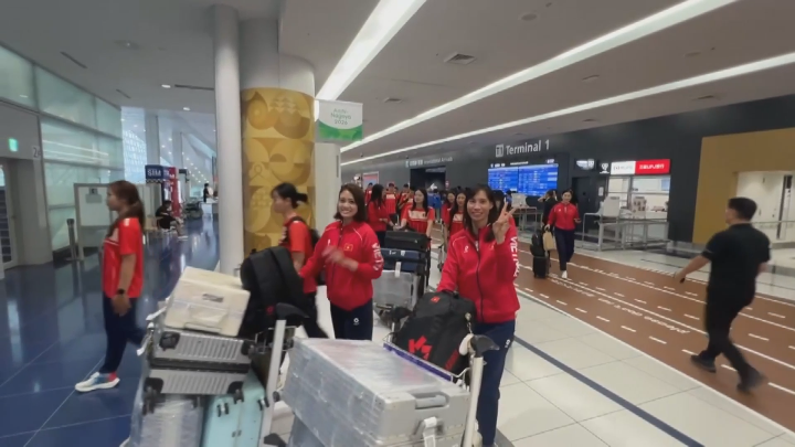 Đoàn Thể thao Việt Nam tới Nhật Bản, sẵn sàng tranh tài tại ASIAD 2026