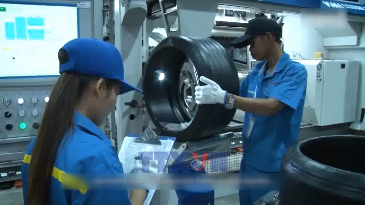 Xuất khẩu lốp xe của Campuchia tăng mạnh