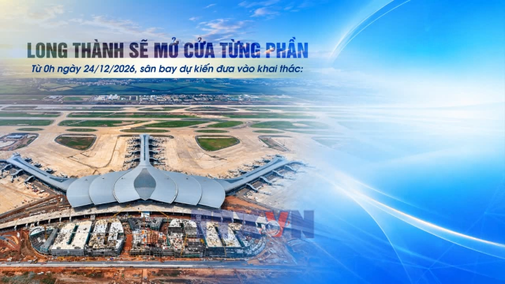Sân bay Long Thành sẵn sàng khai thác từ 24/12